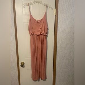 OLIVIA RAE. Size L. Light pink dress.